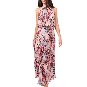 Sam And Jess Floral Sleeveless Evening Gown